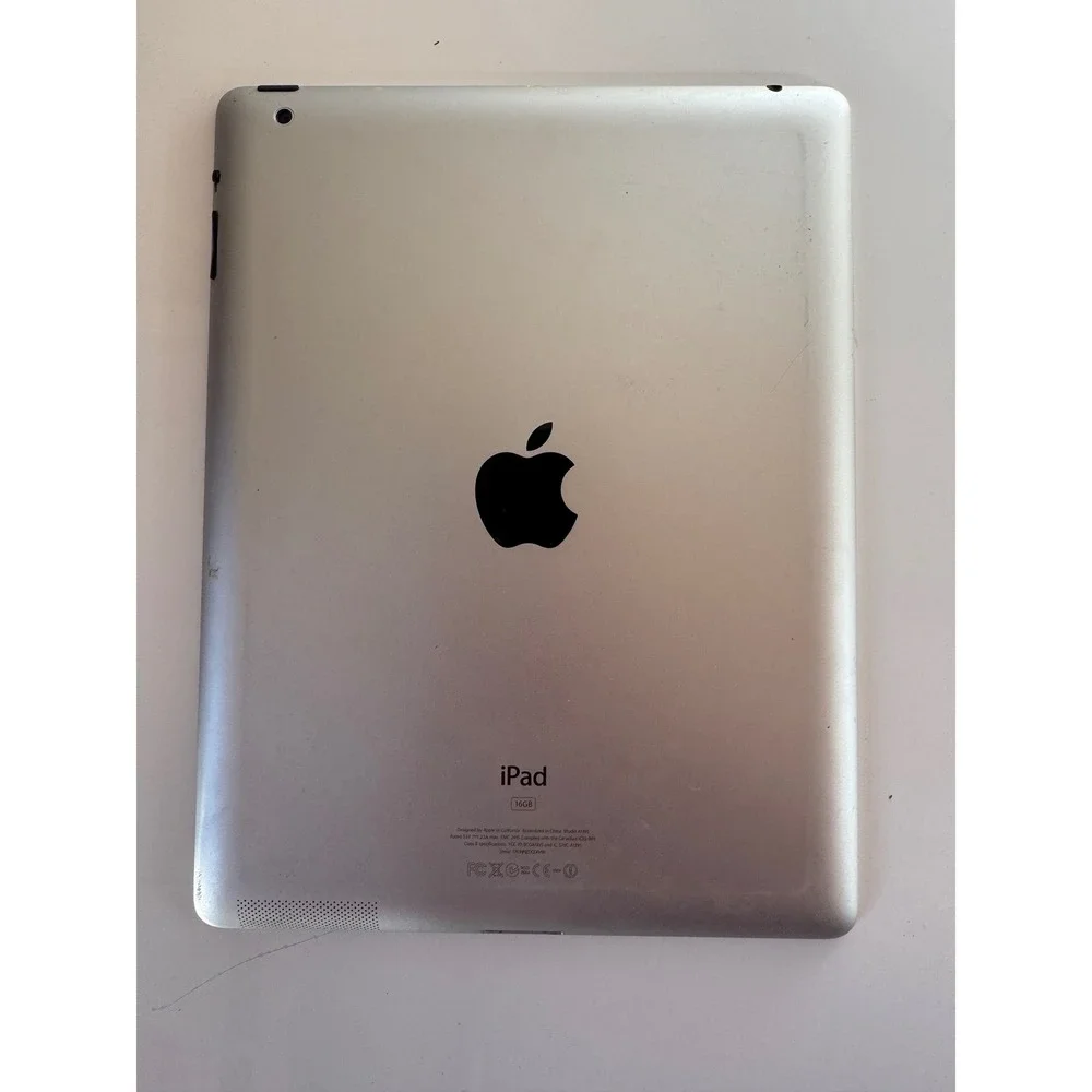 Apple iPad 2nd Gen 16GB Wi-Fi 9.7in Silver Tablet Model A1395 Parts Only